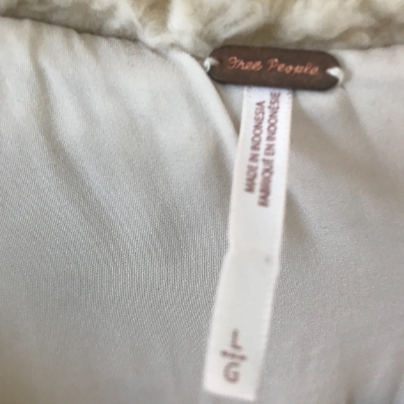 Free People So Soft Faux Shearling Teddy Coat, large - Picture 7 of 8